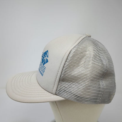 Designer Award Trucker Hat Gray One Size Tradewinds Fuqua Homes Mesh Snapback