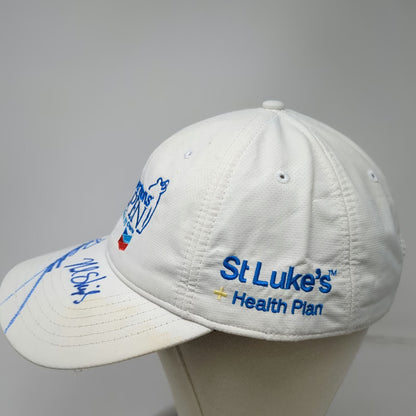 Ivory Headwear Albertsons Boise Open Golf White Baseball Cap One Size Signed Hat