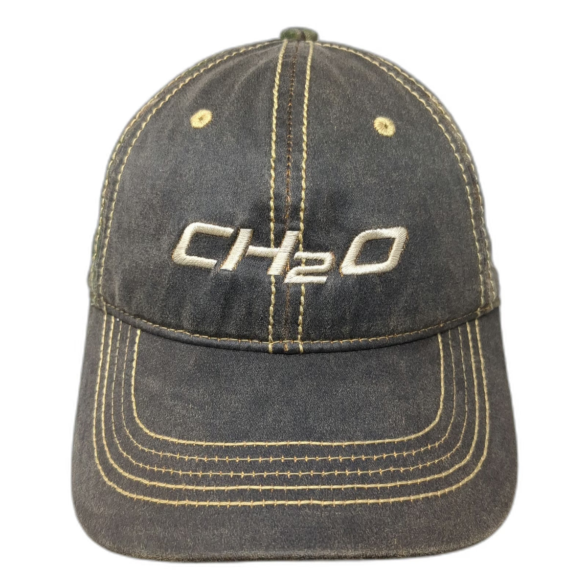 Port Authority CH2O Baseball Cap Black Realtree Camo One Size Strapback Hat