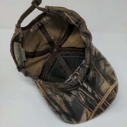 Ducks Unlimited Slideback Hat Brown OSFM Embroidered DU Leader