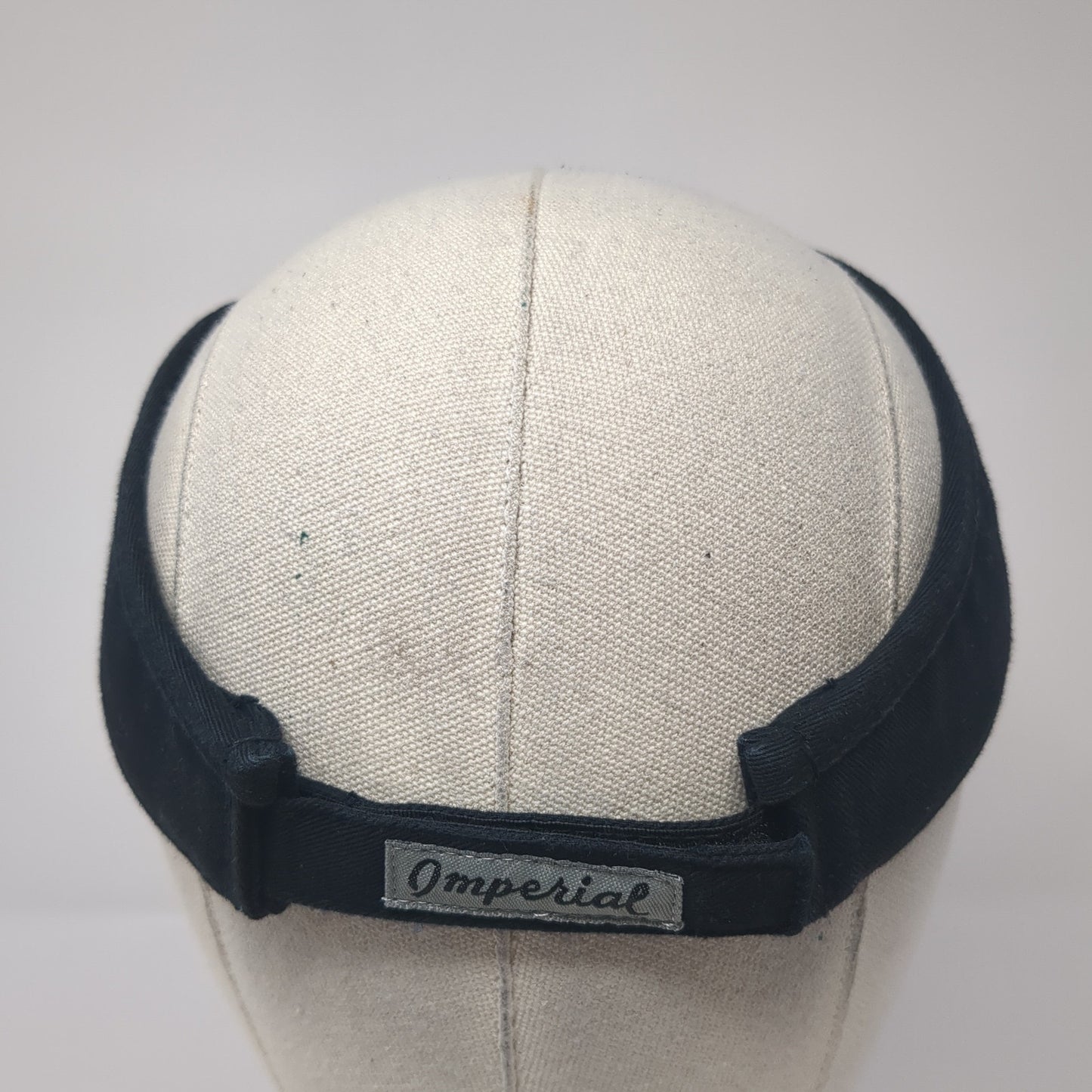 The International Est. 1986 Sun Visor Hat Black One Size Adjustable Imperial
