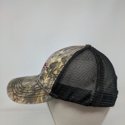 Advance Auto Parts Snapback Mesh Back Trucker Hat Camo OSFA Embroidered