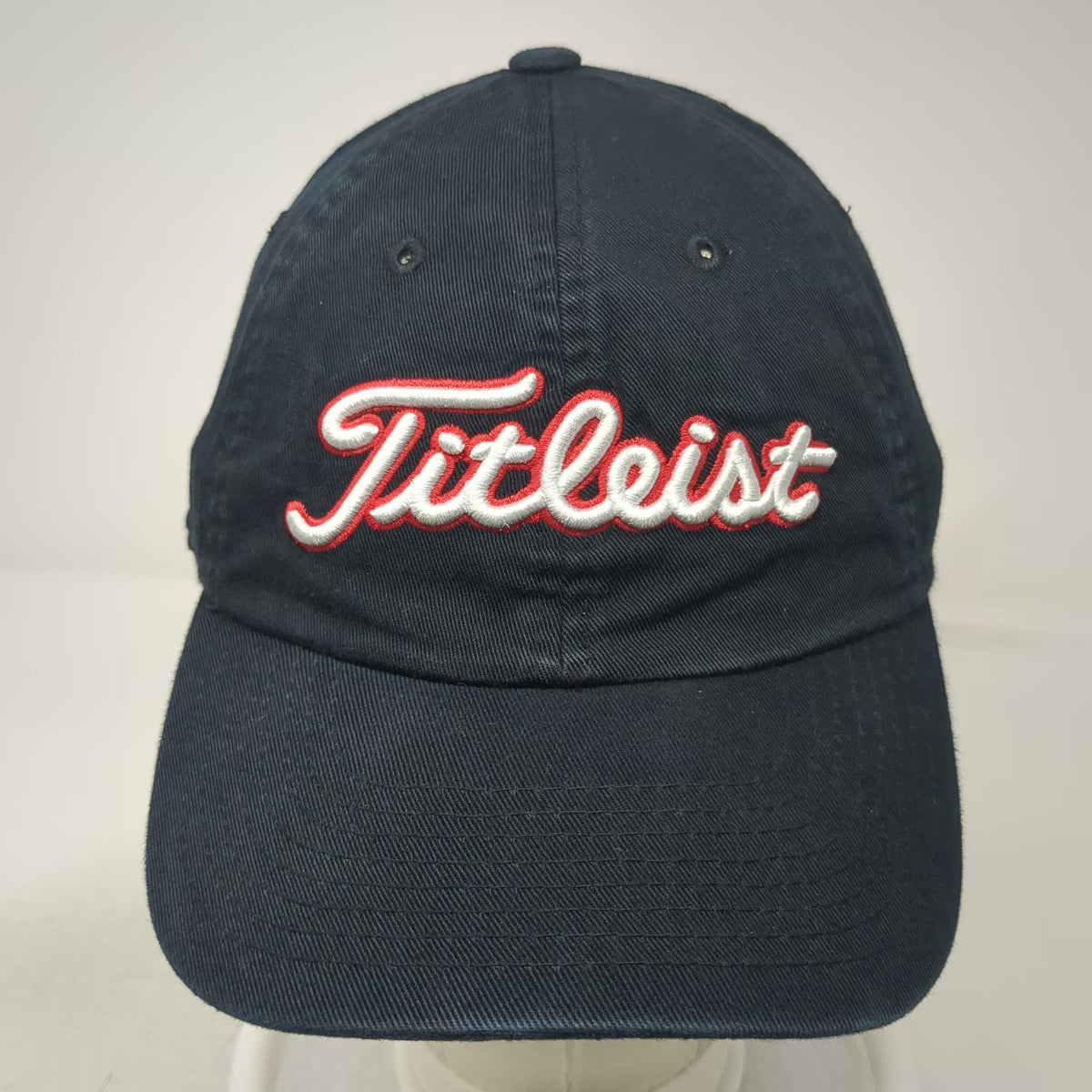 Titleist Fitted Baseball Cap Black XL Pro-Titanium 905 Stretch Fit Cotton Hat