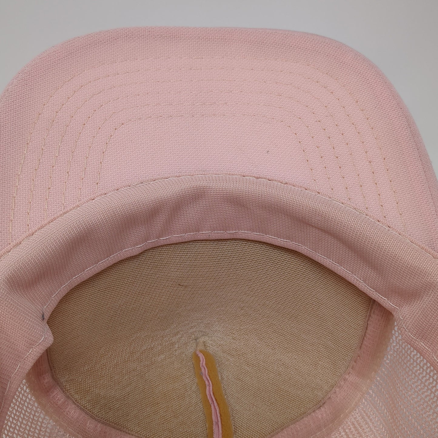 Foxy Granny Snapback Rope Trucker Hat Pink Large Mesh Back Sportcap