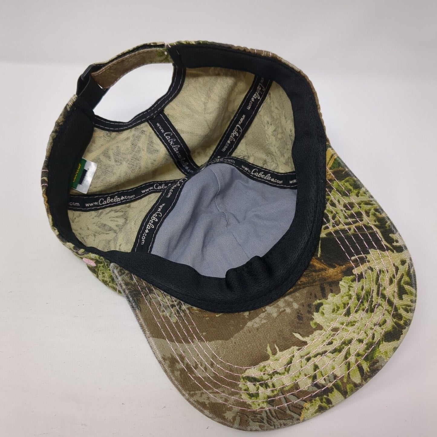 Cabela's Outfitter Strapback Hat Camo One Size Hunting Embroidered