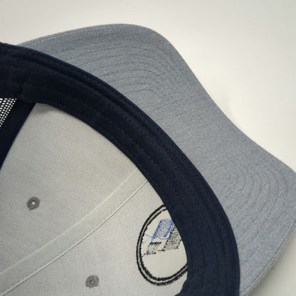 Richardson 112 Trucker Hat Gray Blue One Size Mesh Snapback Innvictis Logo