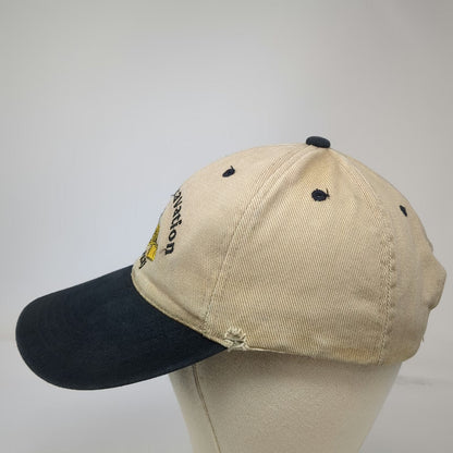Baseball Cap Beige Black One Size Wall Excavation Mackay Backhoe Embroidery Hat