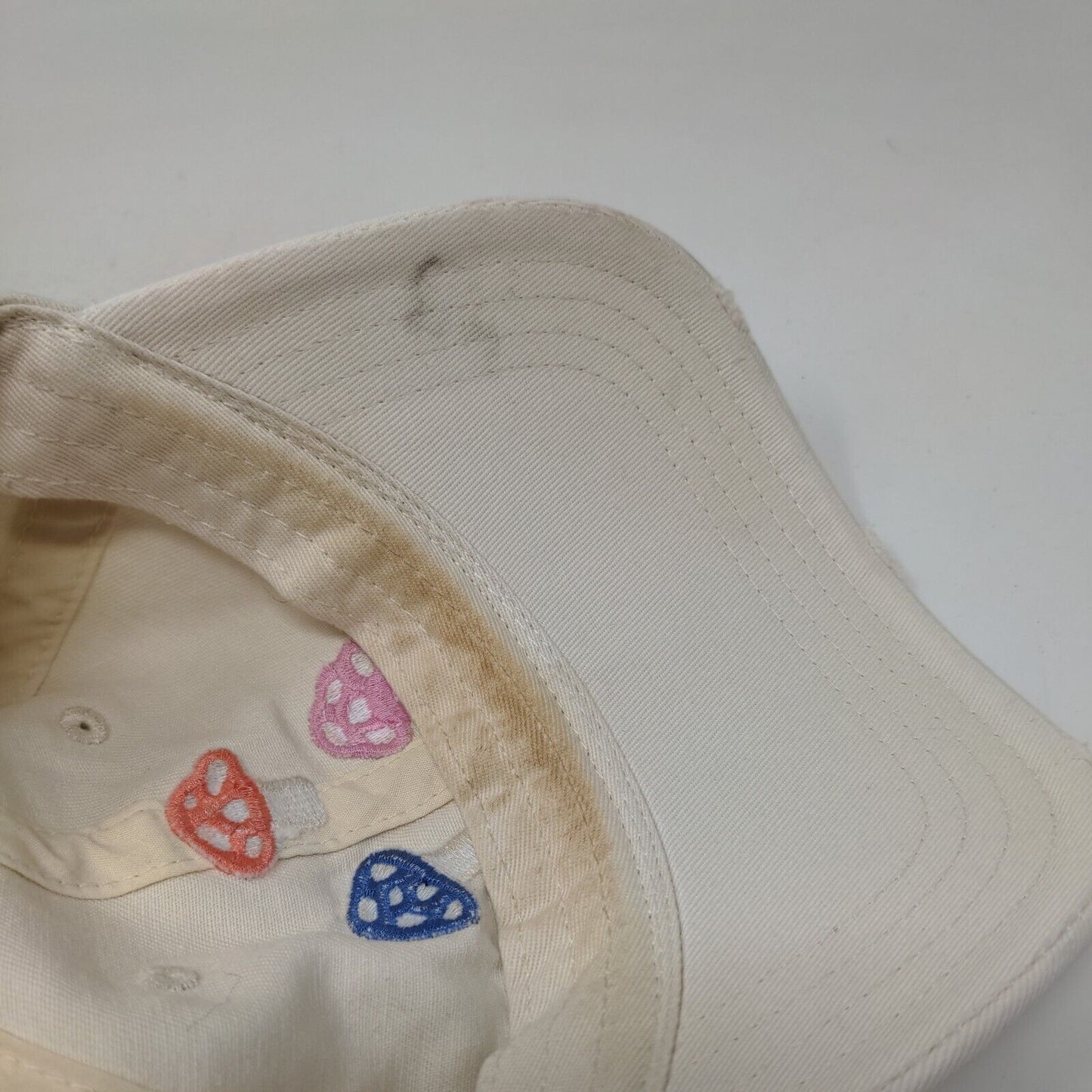 Mushroom Slideback Hat Tan One Size Embroidered Adjustable Aerie