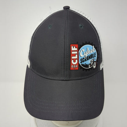 CILF Bar Cykel Scramble Snapback Trucker Hat Gray OS Adjustable Mesh Back