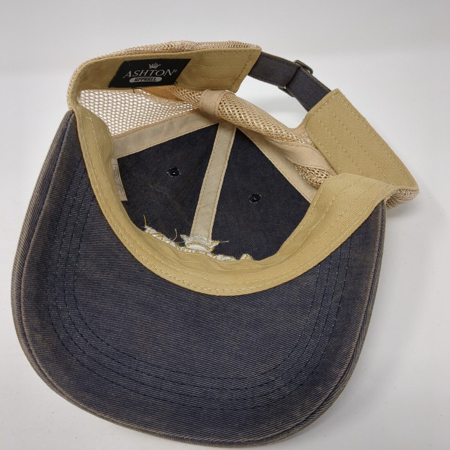 Ashton Apparel Slideback Trucker Hat Multicolor One Size Adjustable Mesh Back