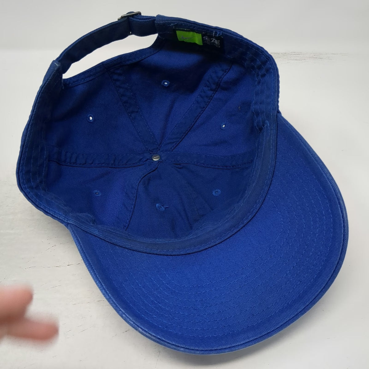 Nike Baseball Cap Blue One Size Heritage86 Bucknell Bison Slideback Cotton Hat