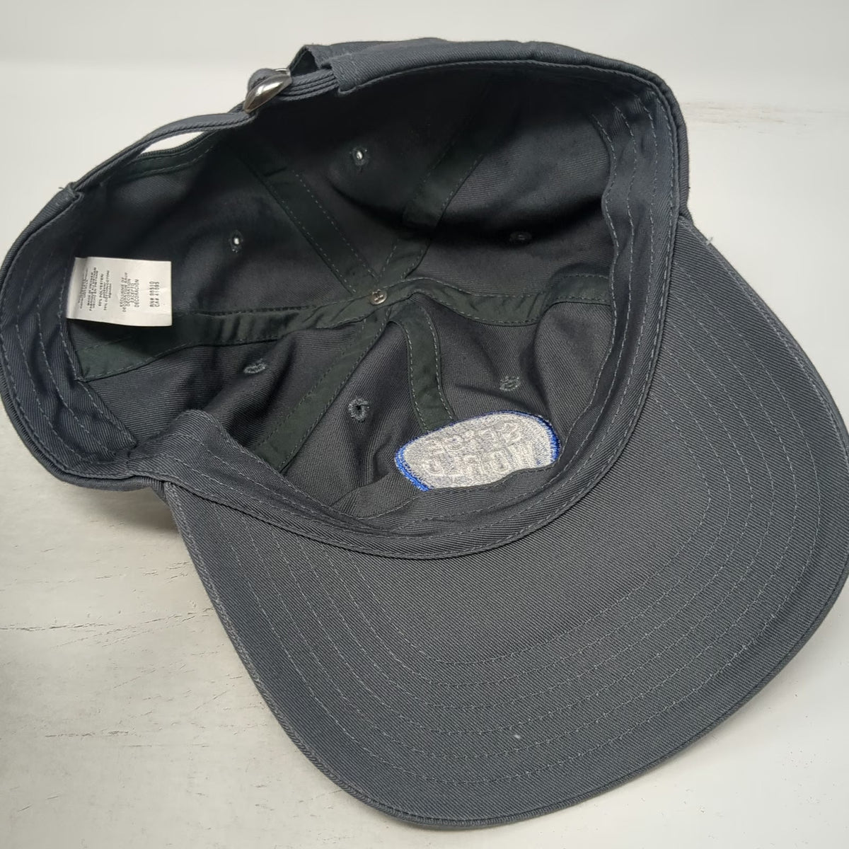 Under Armour Baseball Cap Gray One Size Spice World Patch Hat Slideback Buckle