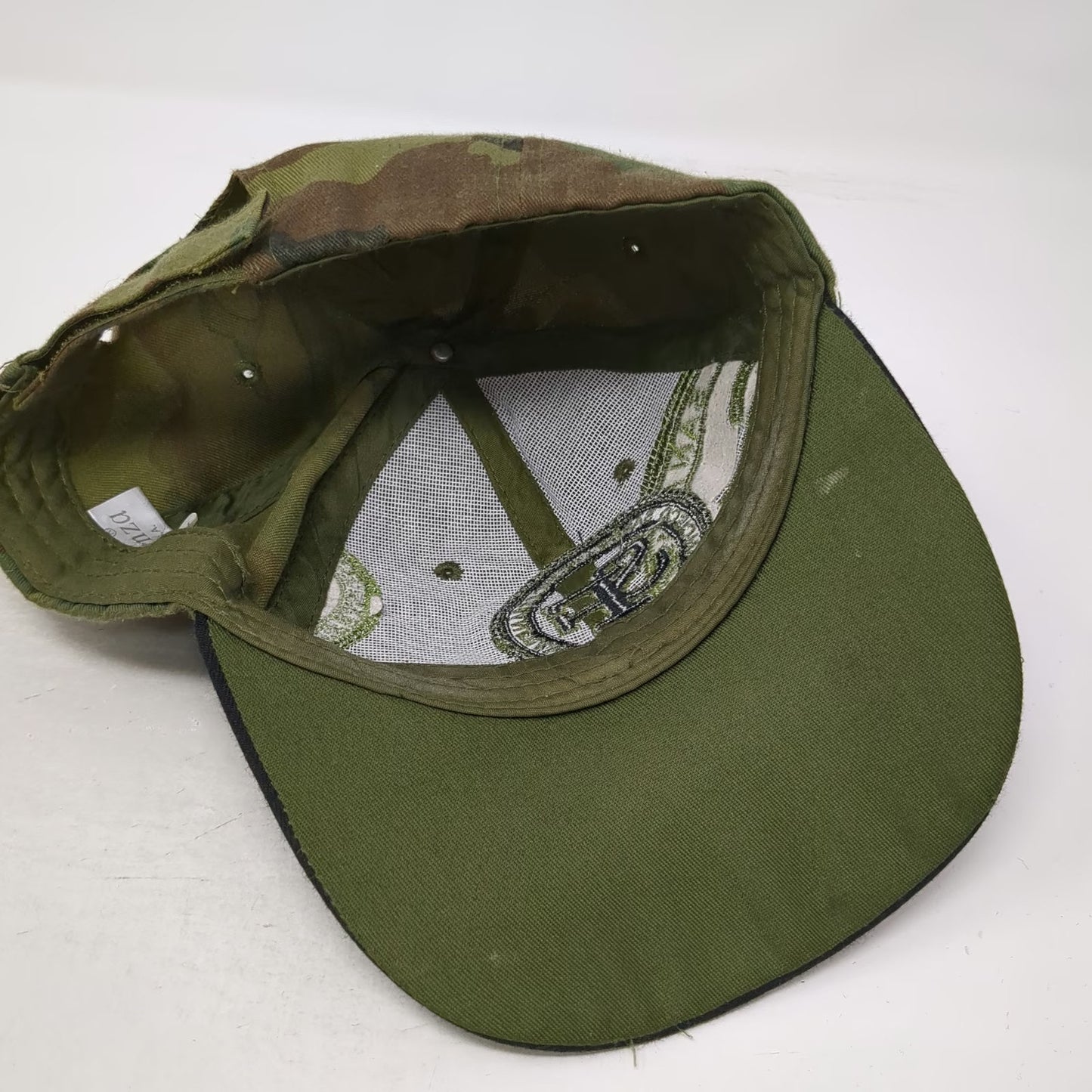 Lanza San Francisco SF Camo Green Baseball Cap One Size Strapback Souvenir Hat
