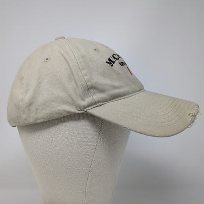 Anheuser-Busch Michelob Brewing Co Baseball Cap Beige One Size Distressed Hat