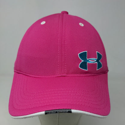 Under Armour Womens Slideback Hat Pink Size OSFM Embroidered Logo 100% Polyester