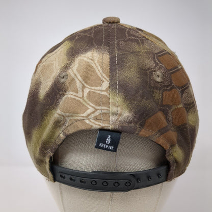 SILC Snapback Hat Camo One Size Adjustable Kryptek Outdoor Cap 6 Panel