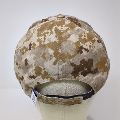 Farm Bureau Insurance Saluting Our Veterans Strapback Hat Camo OS Americap USA