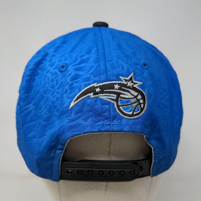 Adidas Orlando Magic Snapbak Hat Blue Black Embroidered Logo OSFA NBA