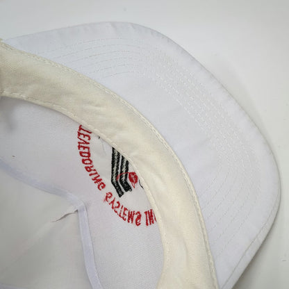 KC 5 Panel White One Size Stevedoring Systems Inc Embroidered Rope Snapback Hat