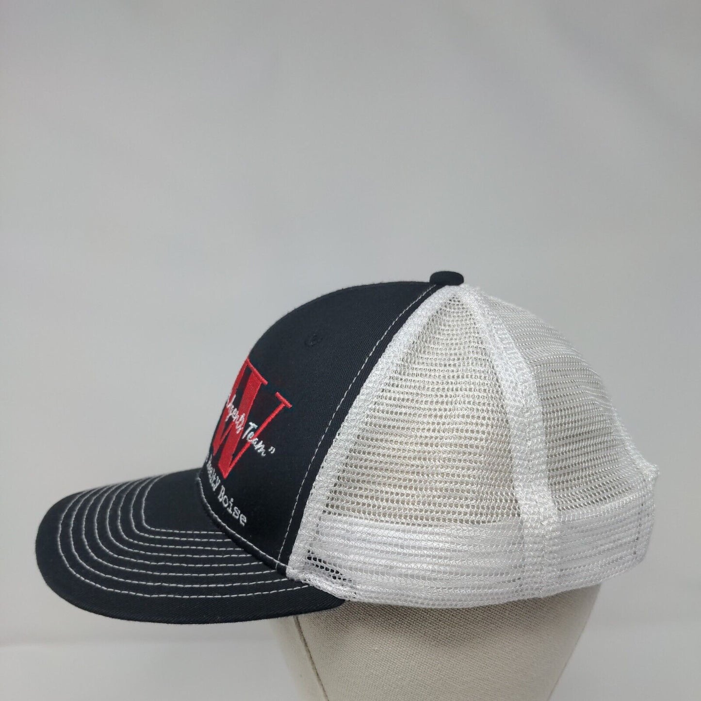 Keller Williams Realty Boise Snapback Mesh Back Trucker Hat Black One Size