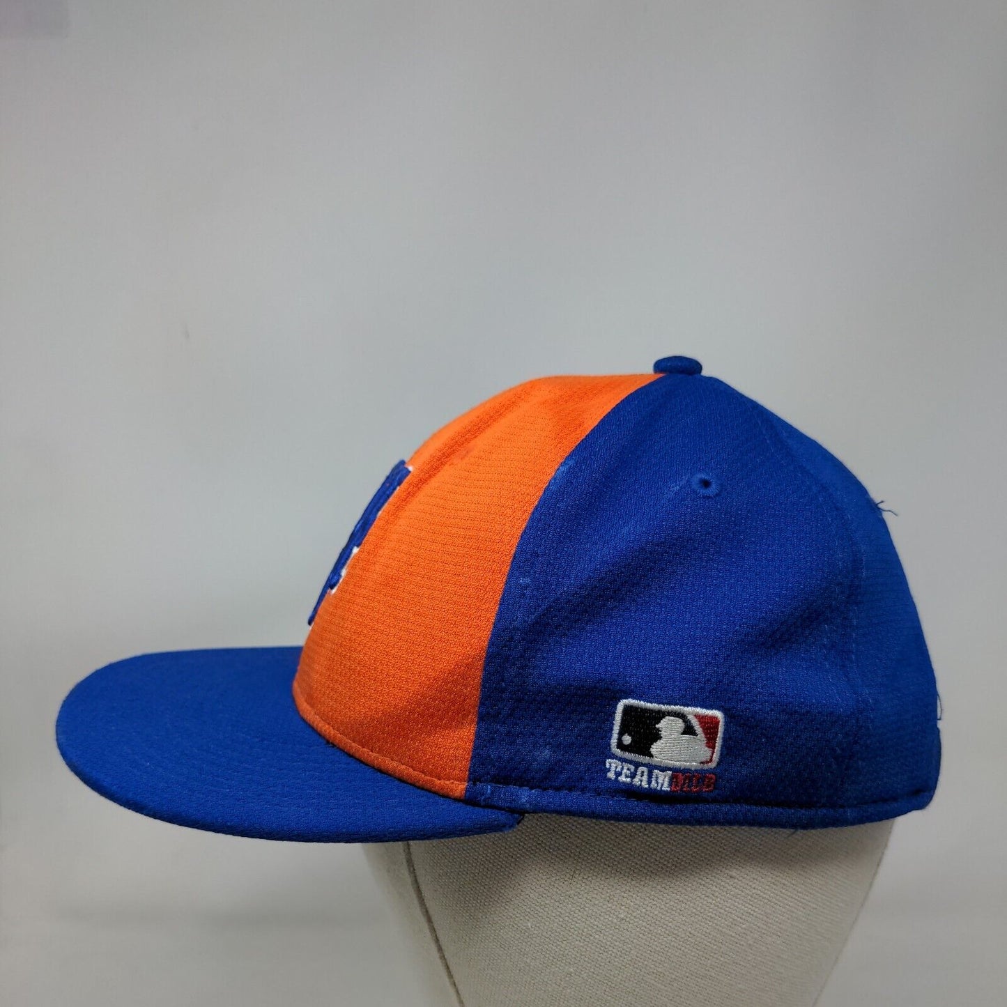 New York Mets Strapback Hat Blue Orange Boys Youth Embroidered Logo MLB