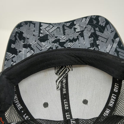 Name Trucker Hat Gray One Size Mission43 Mesh Back Snapback Graphic Brim
