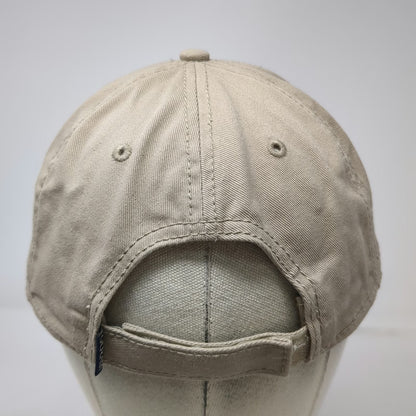 Ouray Mountain Waterworks Embroidered Beige Baseball Cap One Size Strapback Hat