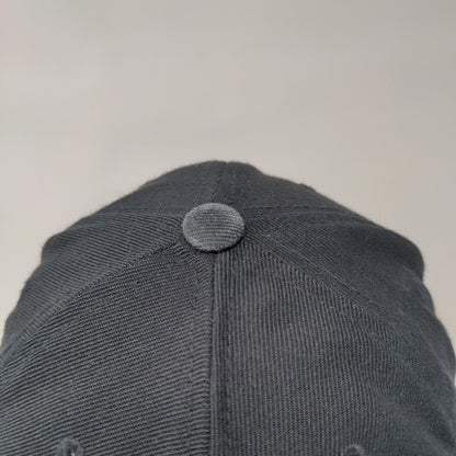 Campo & Poole Distributing Adult Strapback Hat Black One Size Pacific Headwear