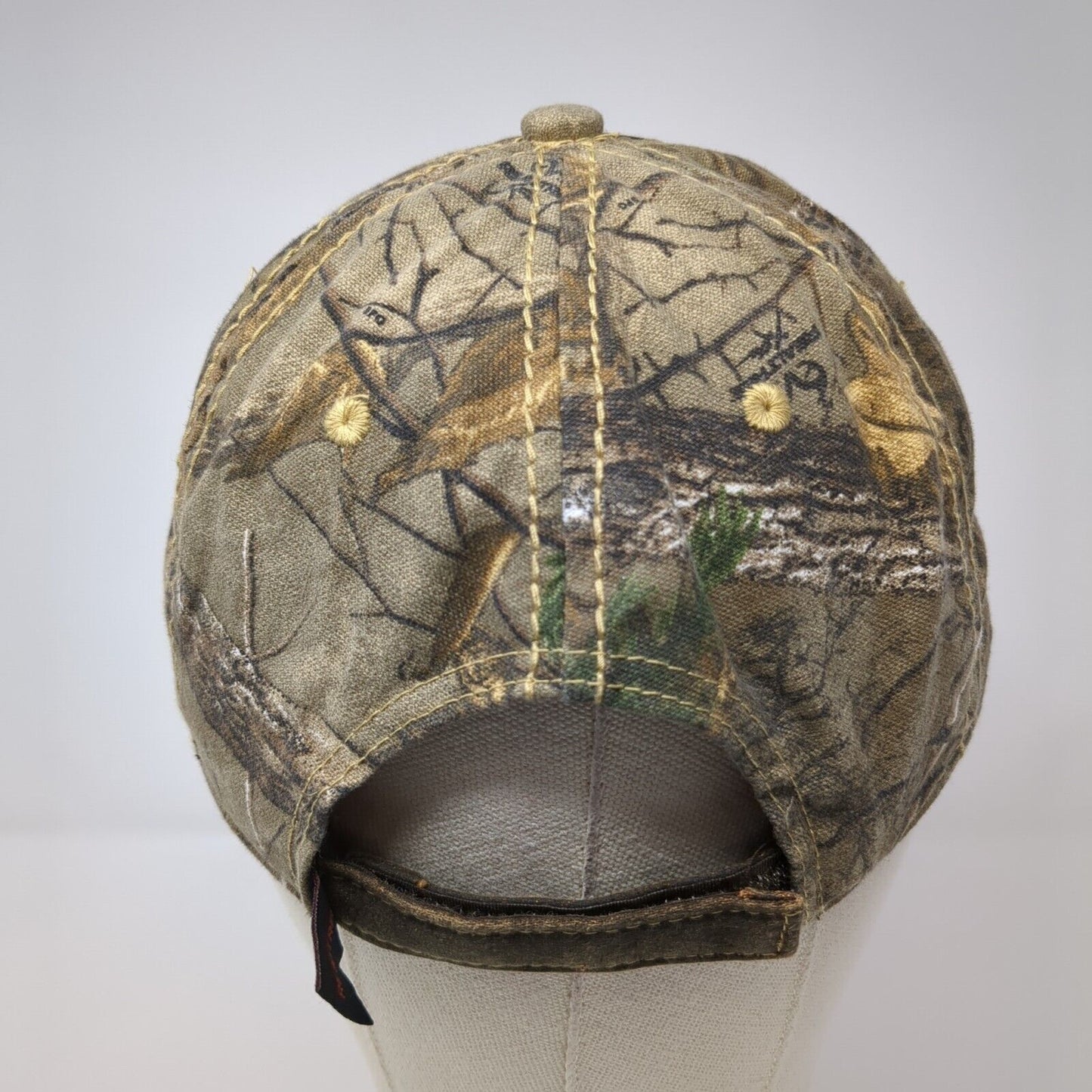 CH20 Strapback Hat Camouflage One Size Adjustable Embroidered Port Authority