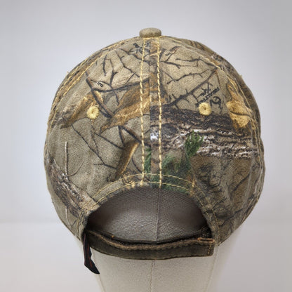 CH20 Strapback Hat Camouflage One Size Adjustable Embroidered Port Authority