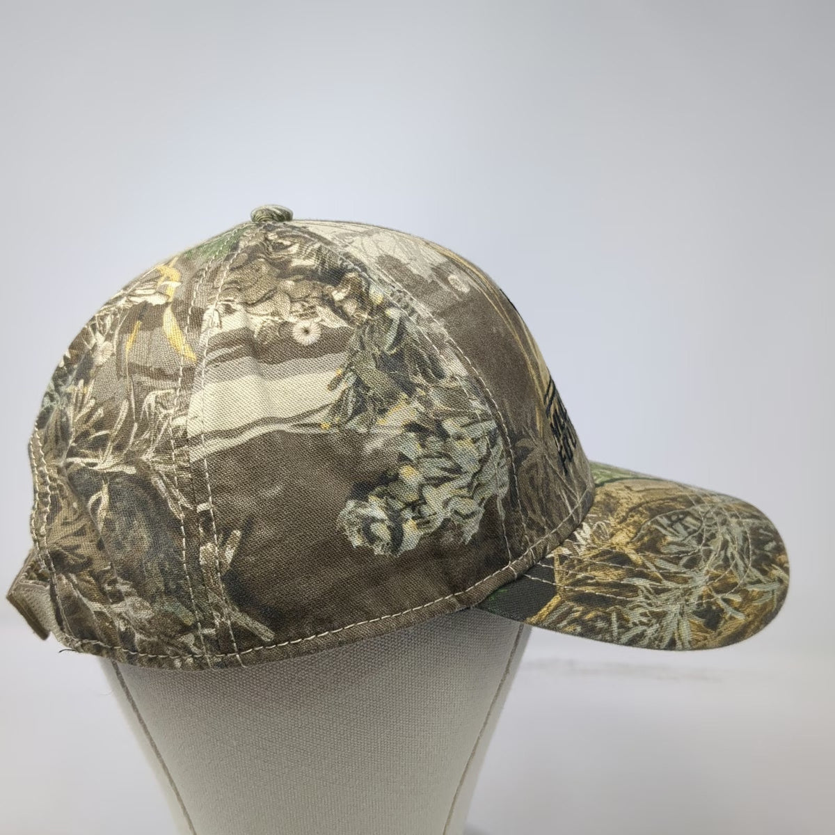 Mule Deer Foundation Baseball Cap Brown Green One Size Camo Strapback Hat
