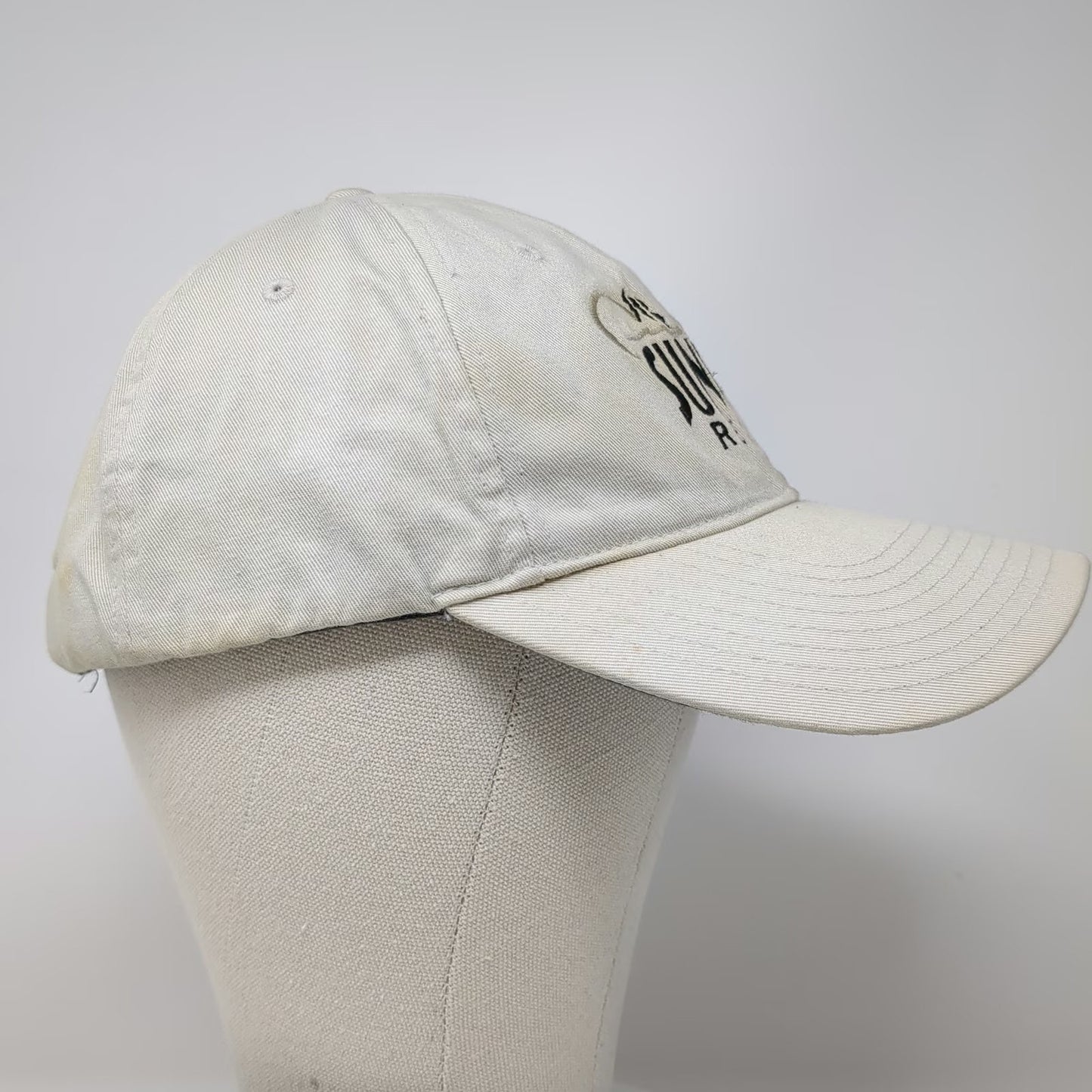 Nike Baseball Cap Beige One Size Sunriver Resort Golf Adjustable Strap Hat
