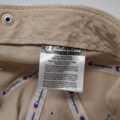 Addison's An American Grill Baseball Cap Beige One Size Adjustable Champion