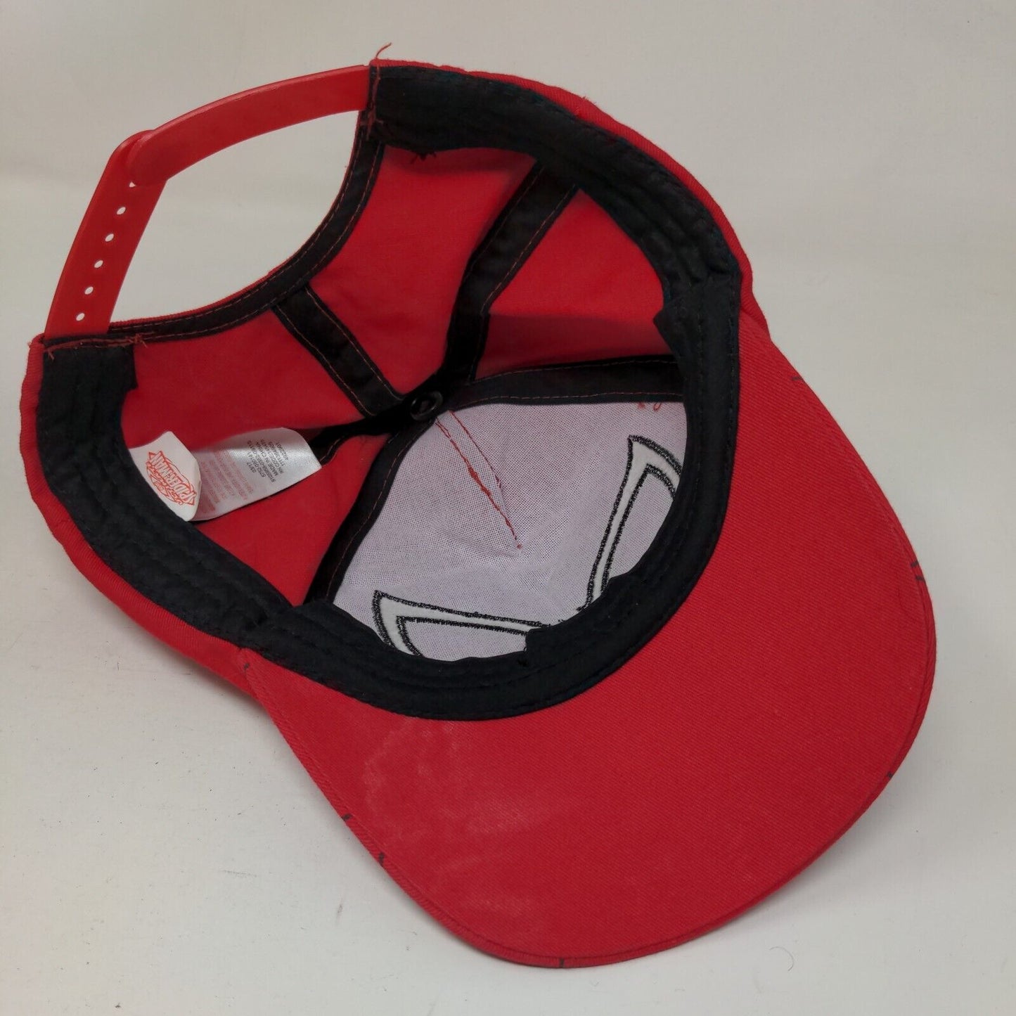 Marvel Ultimate Spider-Man Snapback Hat Red S-M Red Embroidered 5 Panel