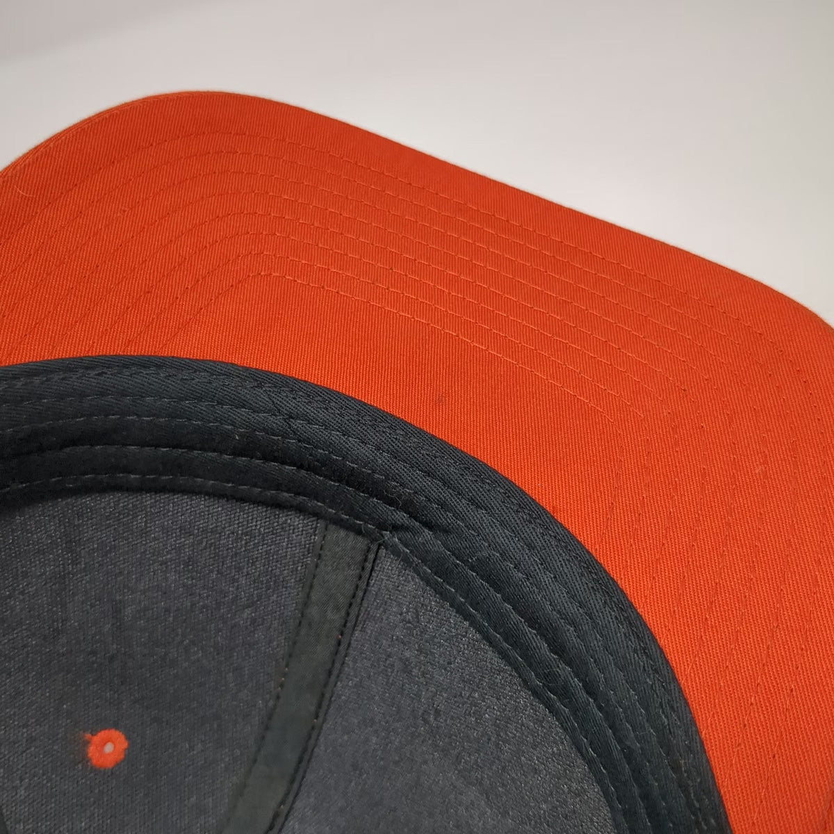 Richardson Trucker Hat Orange Black One Size Snapback Ditch Witch Rockies Patch