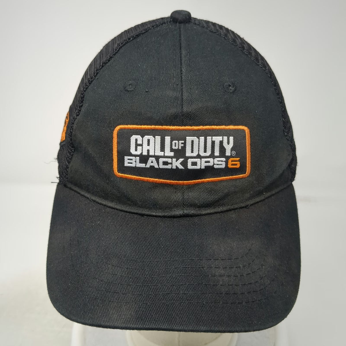 Call of Duty Black Ops 6 Little Caesars Baseball Cap OSFM Mesh Hat Wolf Patch