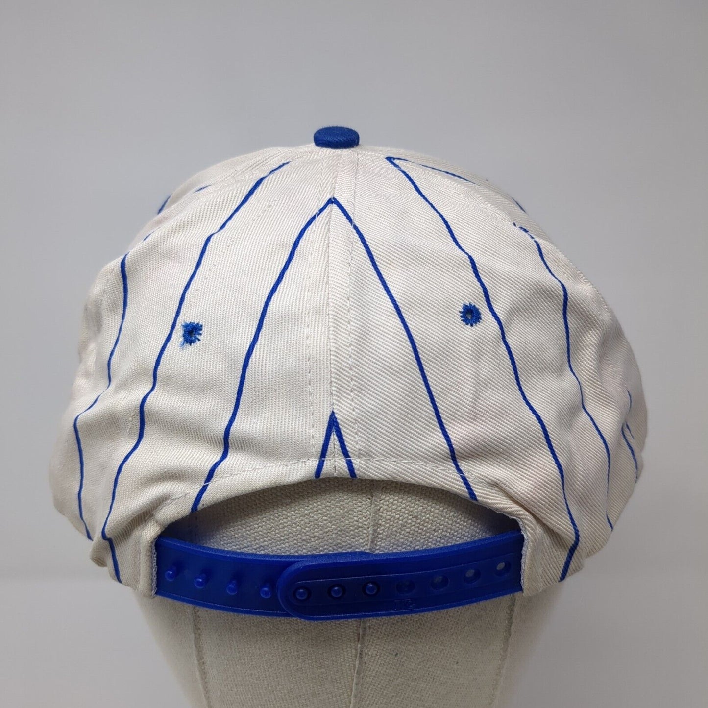 It's A Brand New Ballgame Snapback Hat Multi OSFA Striped NAPA KC