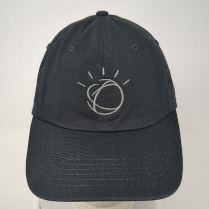 IBM Slideback Hat Black One Size Adjustable Embroidered Logo Outdoor