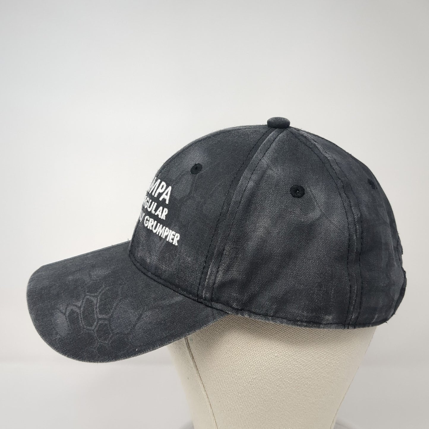 Grumpa Like A Regular Grandpa Only Grumpier Baseball Cap Multicolor OS Kryptek