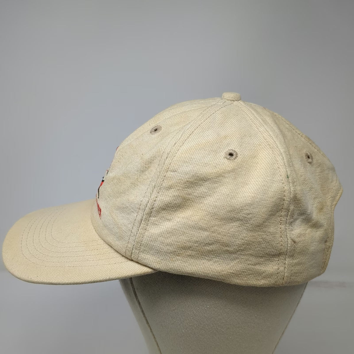 Pullover Prints Baseball Cap Beige One Size Helio Super Courier Strapback Hat