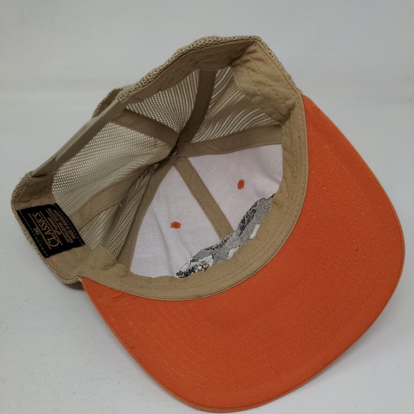 Sugarlands Shine Snapback Trucker Hat Orange OS Mesh Back The Classics Yupoong