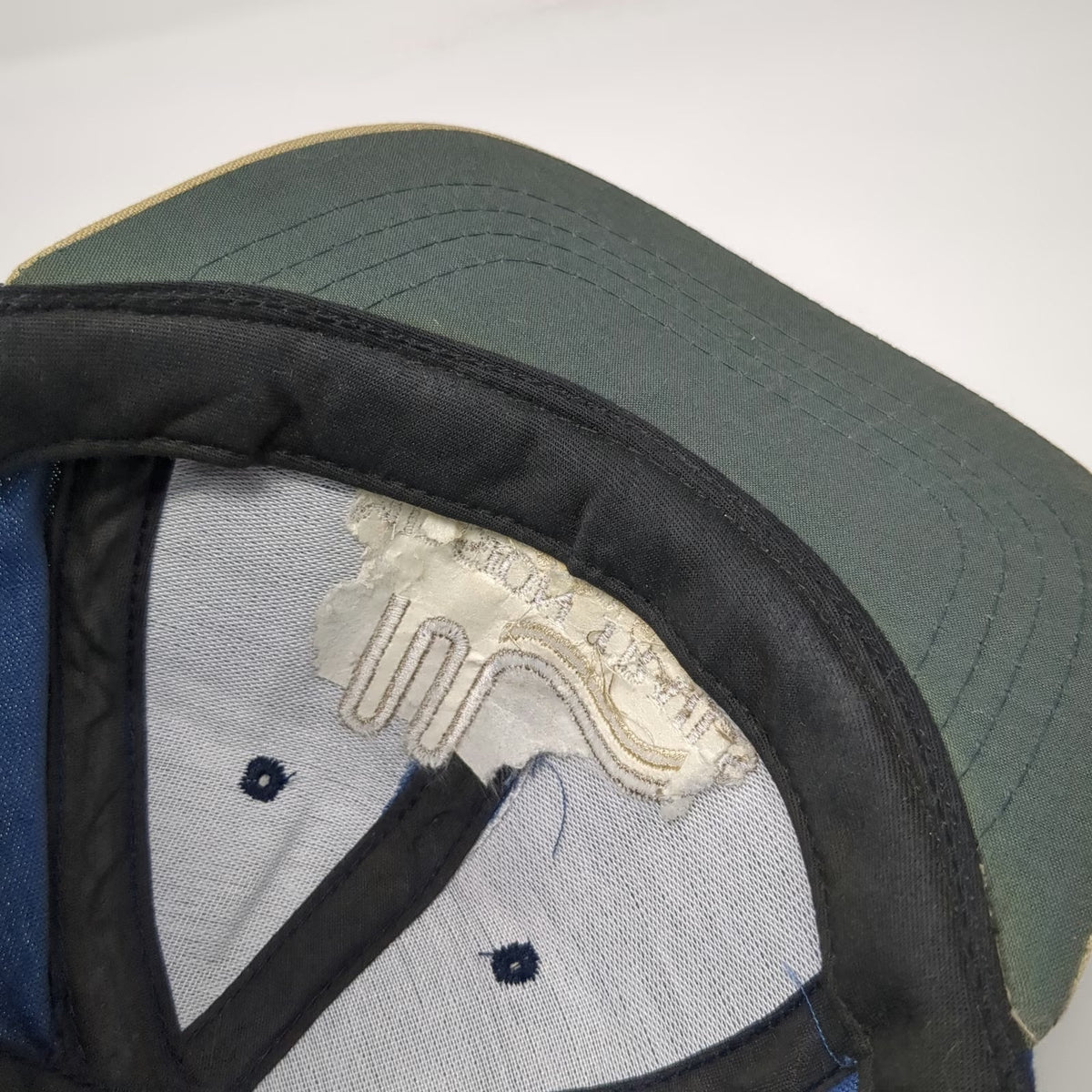 Imperial Baseball Cap Blue Beige One Size Mission Trails Golf Course Hat USA