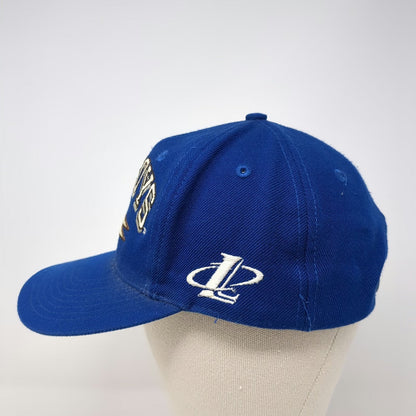 Logo Athletic Dallas Cowboys NFL Pro Line Snapback Hat Blue Vintage Side Hits