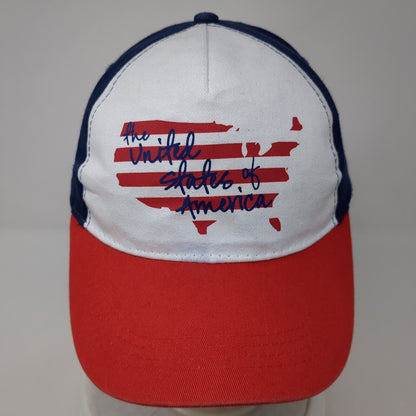 The United States of America Strapback Hat Multicor OS Adjustable Patriotic