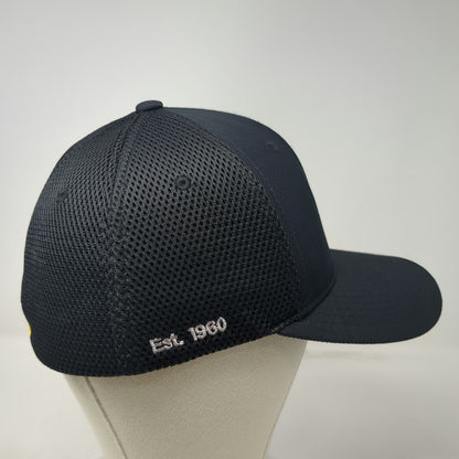 Flexfit Baseball Cap Black M Simplot Transportation Mesh Back Fitted Hat