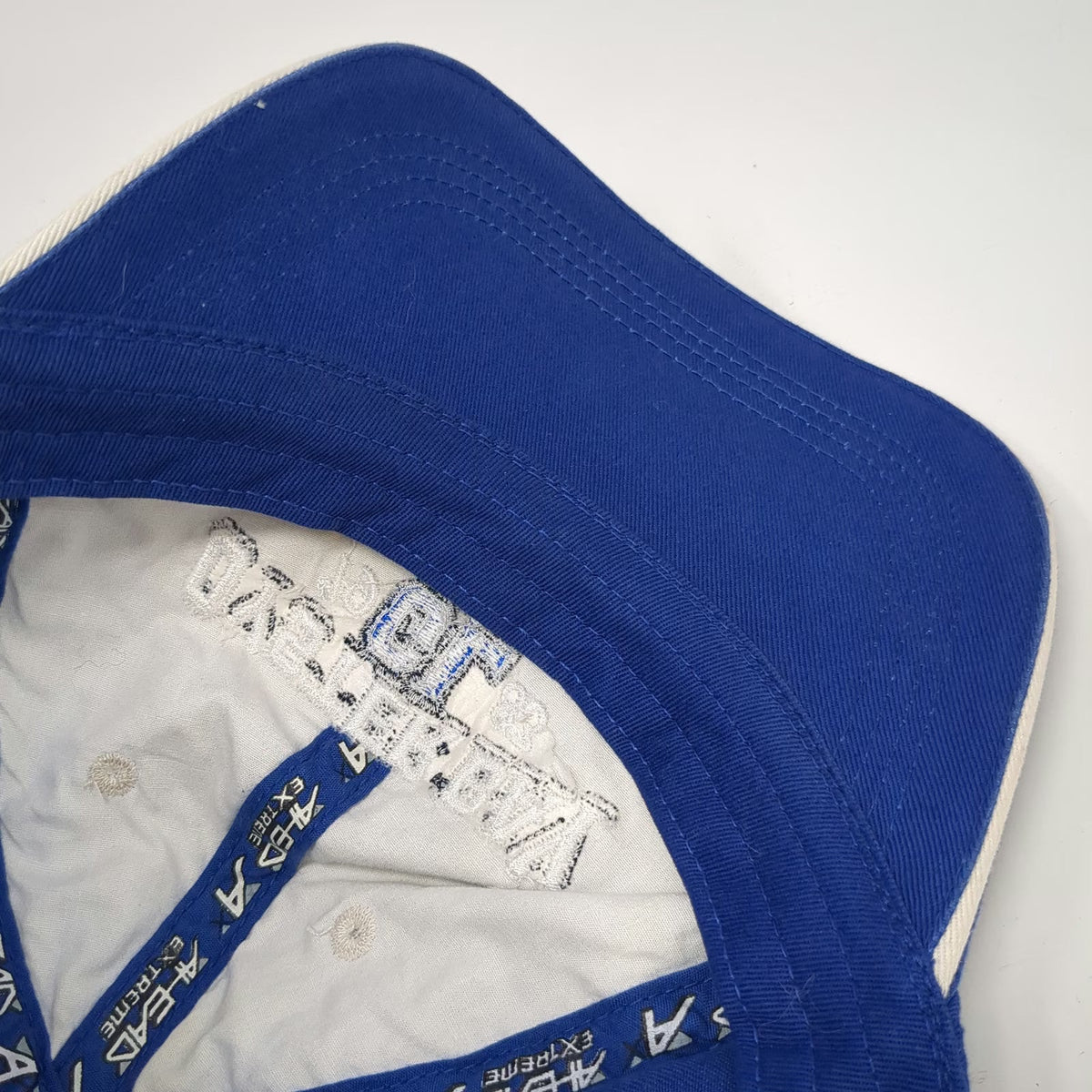 Ahead Baseball Cap Blue One Size Oyster Bay Golf Links 1983 NC Flag Logo Hat