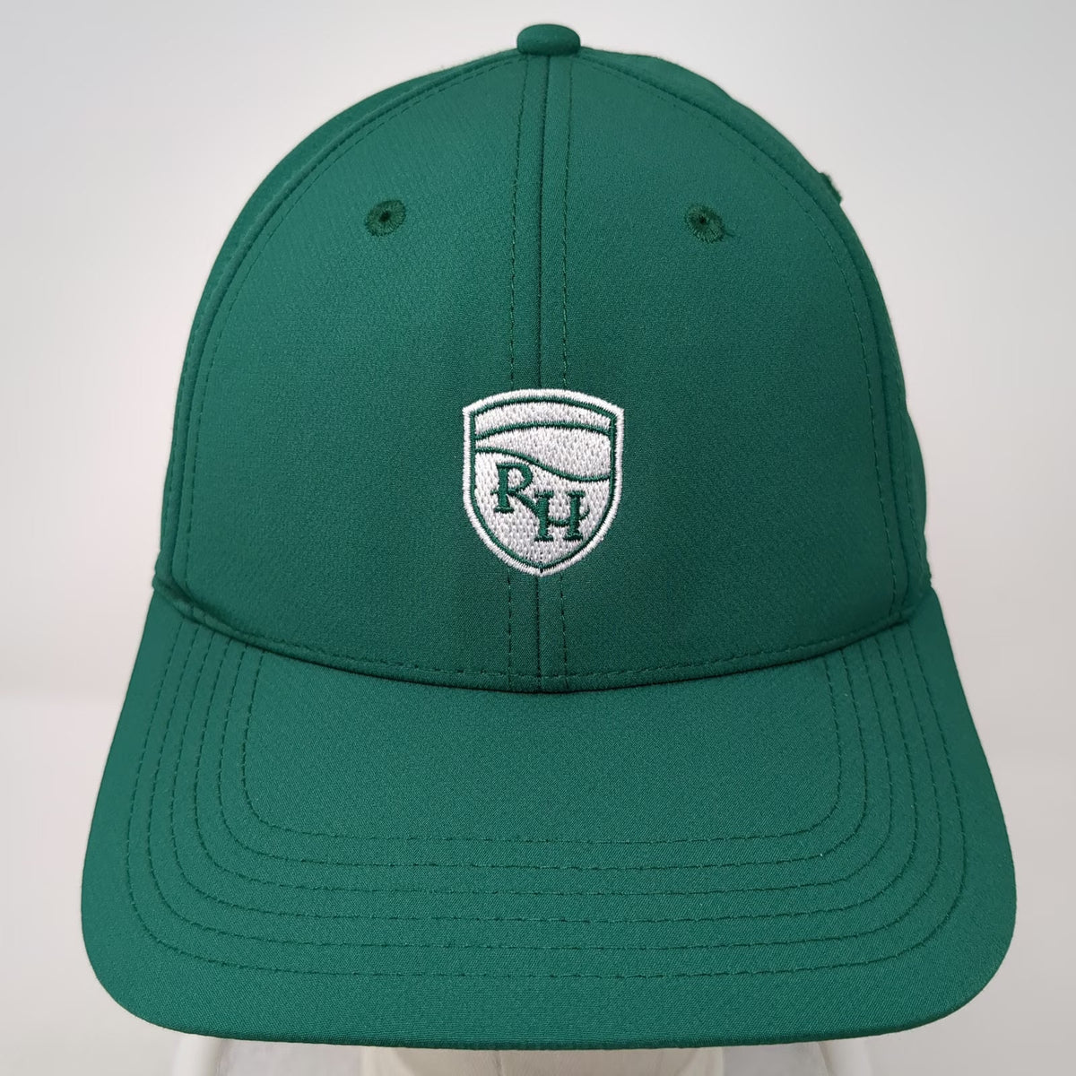 Ahead Baseball Cap Green One Size Slideback Performance Caddie RH Shield Hat