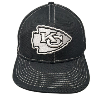 Kansas City Chiefs NFL New Era Snapback Hat Black One Size 1960 Side Patch Flat