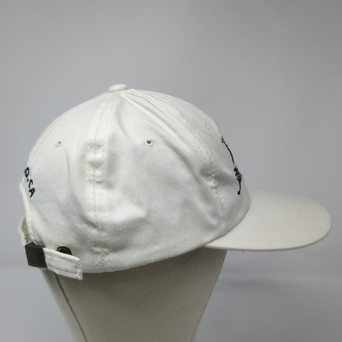 Stars & Stripes San Diego Hat White One Size Baseball Cap Blue Red Slideback