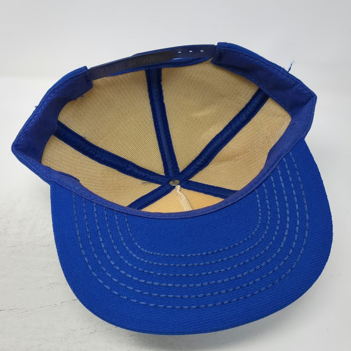 AmeriGas America Propane Company 5 Panel Blue One Size Snapback Made in USA Hat